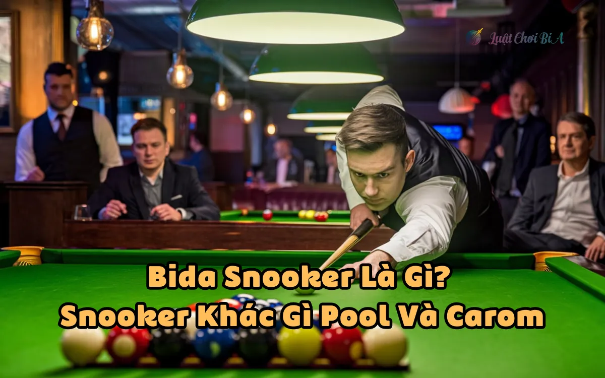 Bida Snooker Là Gì? Snooker Khác Gì Pool Và Carom