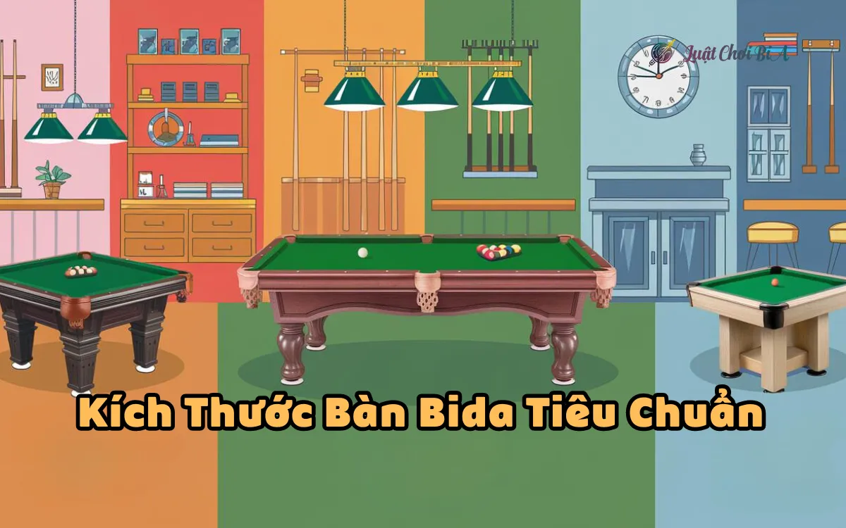 Kích Thước Bàn Bida Tiêu Chuẩn: Chọn Bàn Phù Hợp